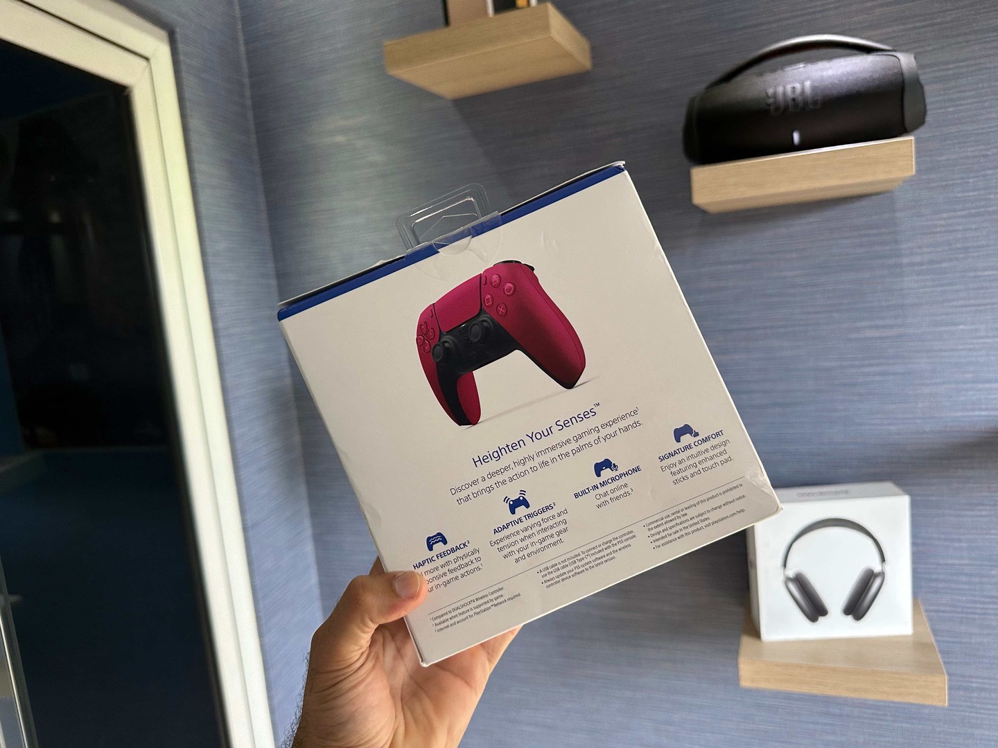 consolas y videojuegos - Control inalámbrico para PS5 Rojo Nuevos Sellados, Originales, RD$ 4,150 NEG 1