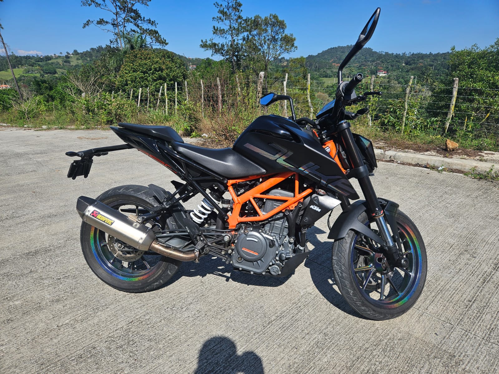 motores y pasolas - KTM DUKE 390 AÑO 2017 0