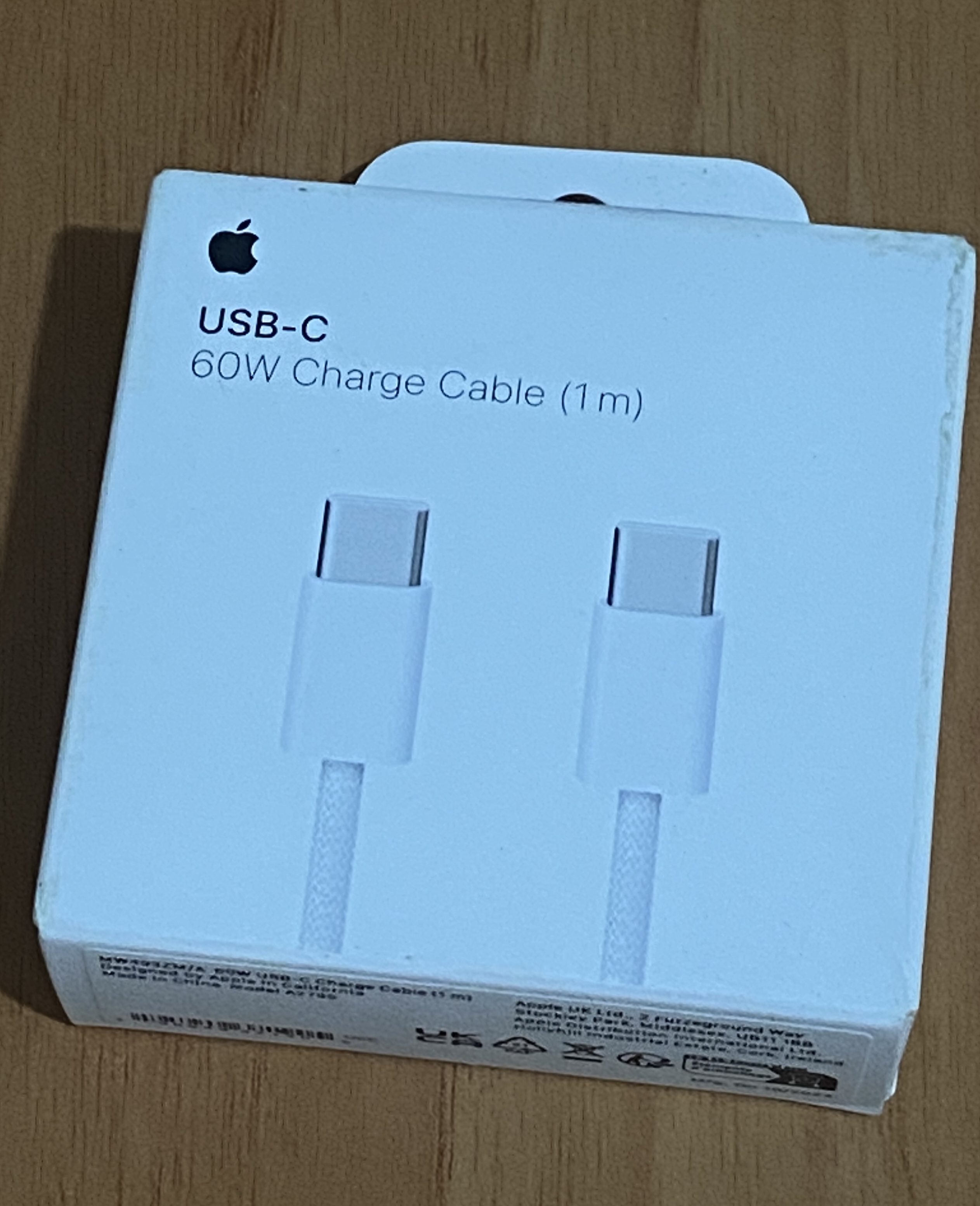 accesorios para electronica - Cable de carga USB a Lightning original Apple IM ( 0