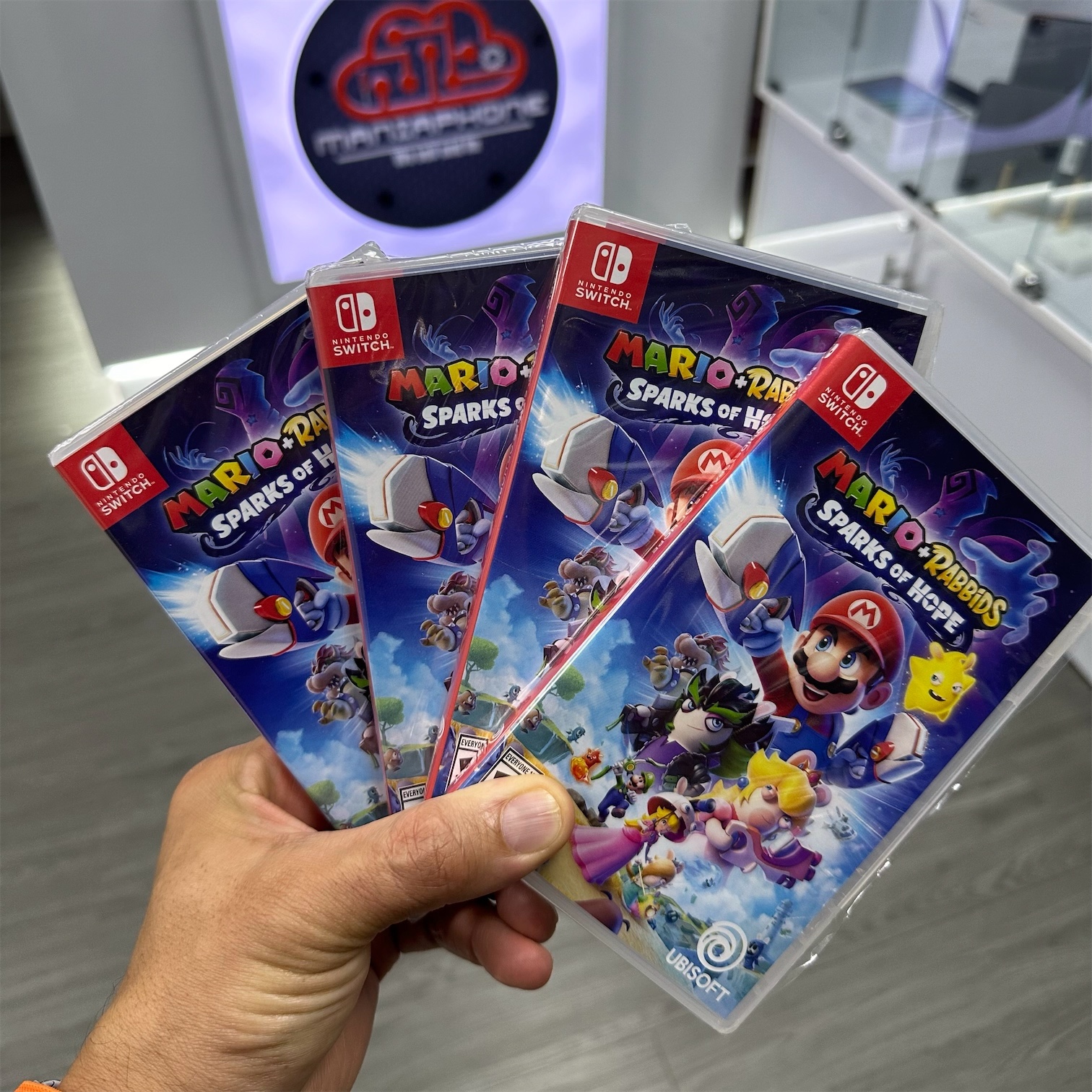 consolas y videojuegos - Juego Mario+Rabbidis para Nintendo Switch  0