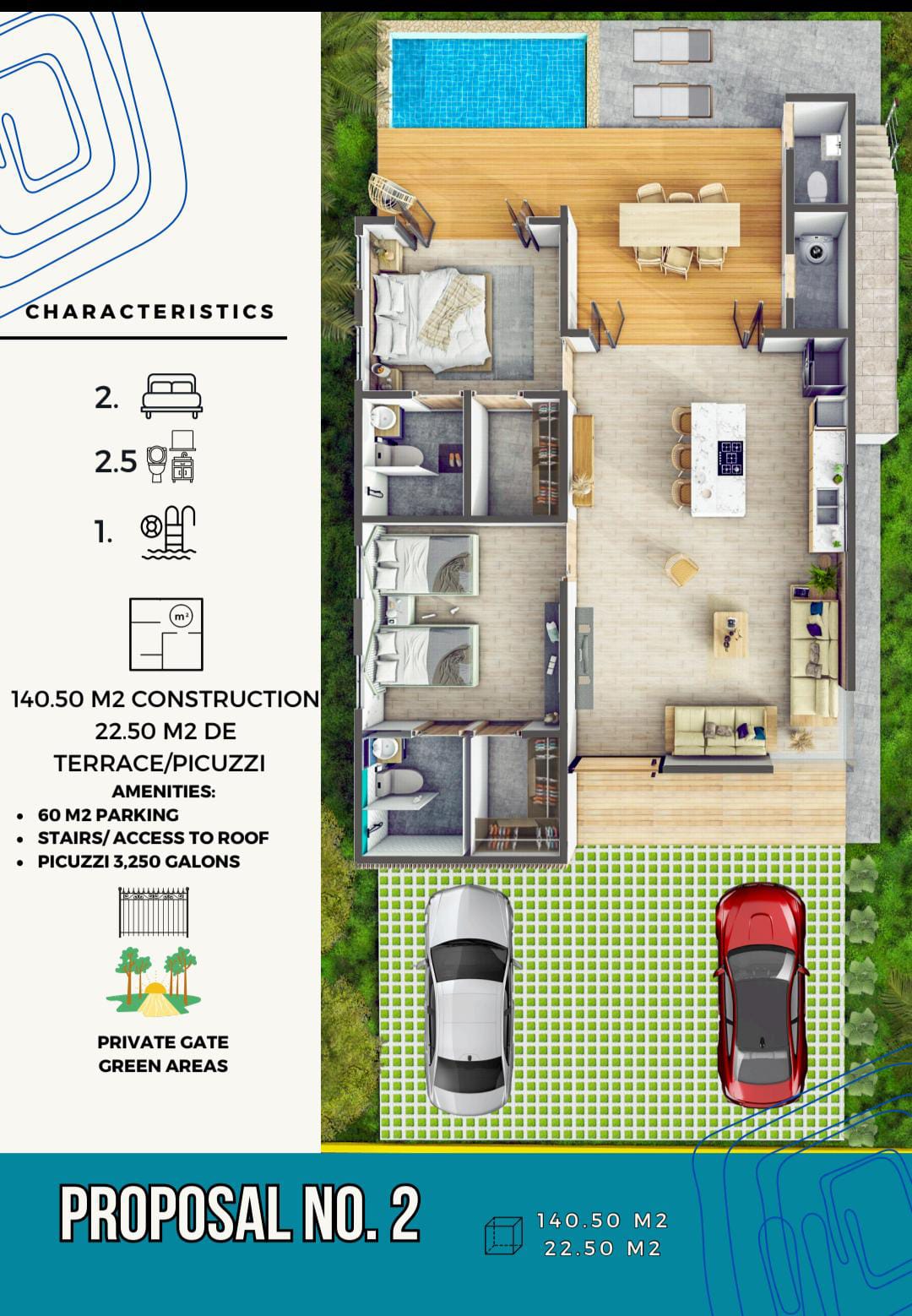 casas - CASA EN VENTA EN PUERTO PLATA. 2