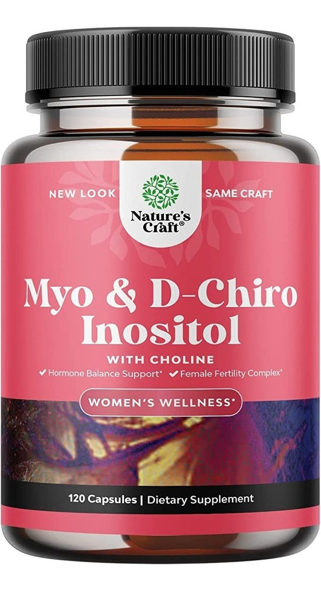 Salud y Equipamiento Médico - Inositol 120 cápsulas - Natures