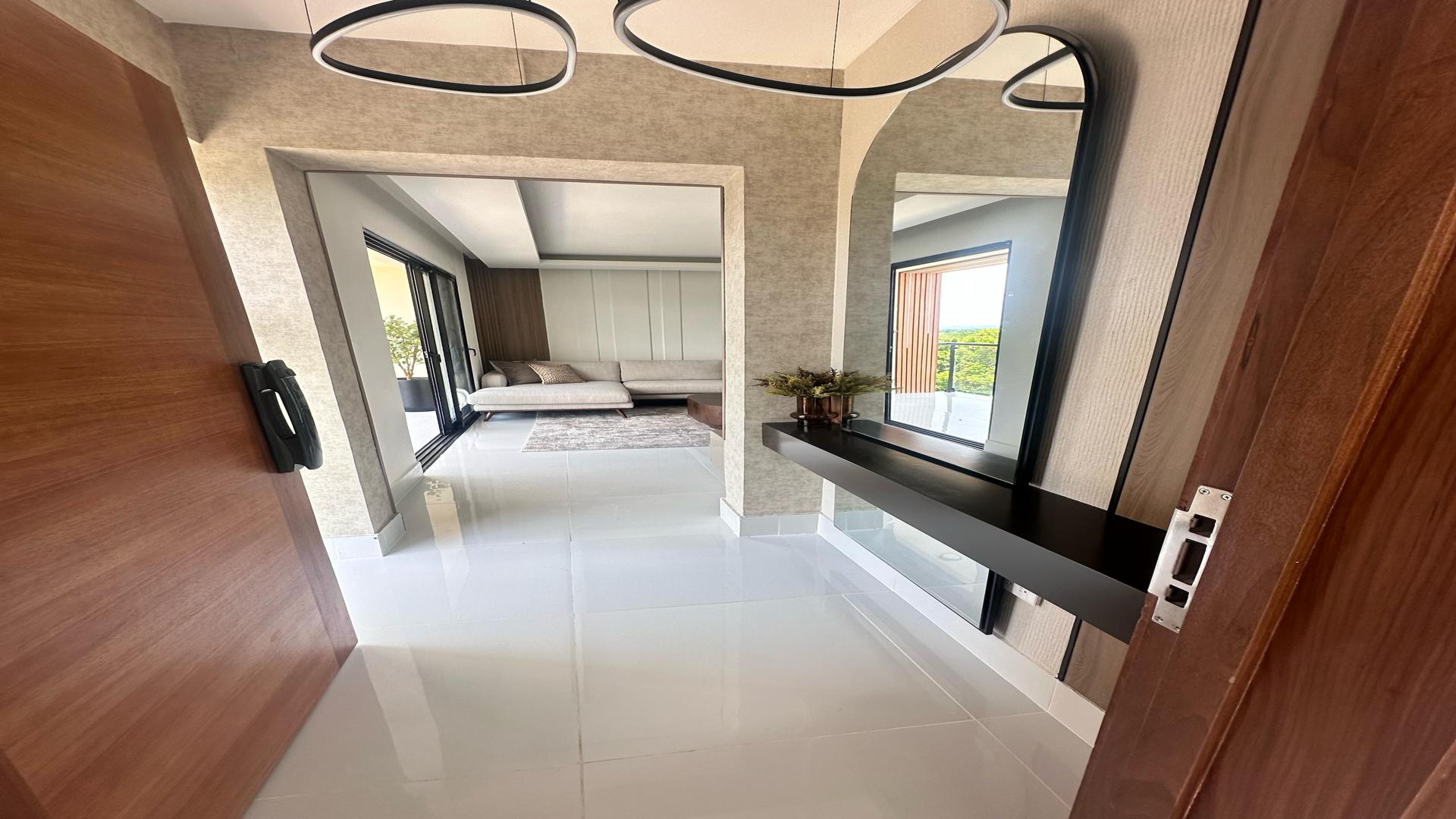 apartamentos - Apartamento de Venta-Torre con Piscina, en la Entrada de Santiago. 1