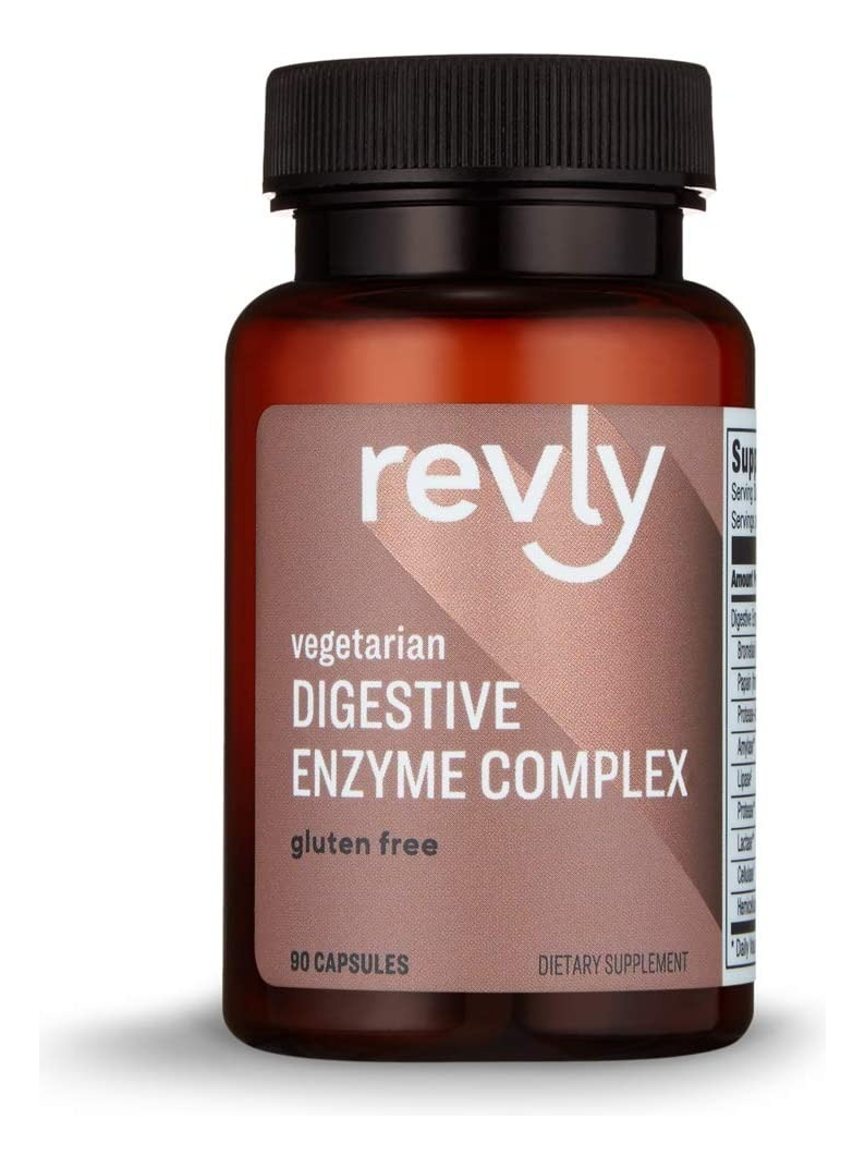 Salud y Equipamiento Médico - Enzimas Digestivas 90 Cap Revly - - Unidad A $1777 0