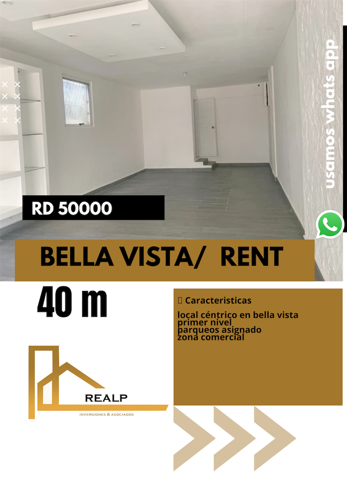 oficinas y locales comerciales - Local primer nivel Bella vista 0