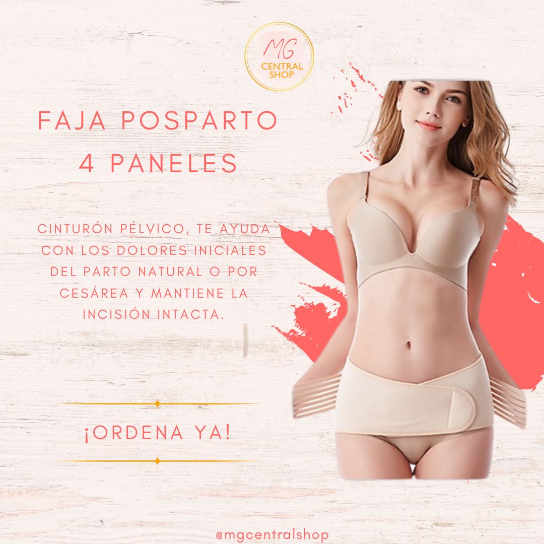 accesorios - Faja posparto 4 paneles 1