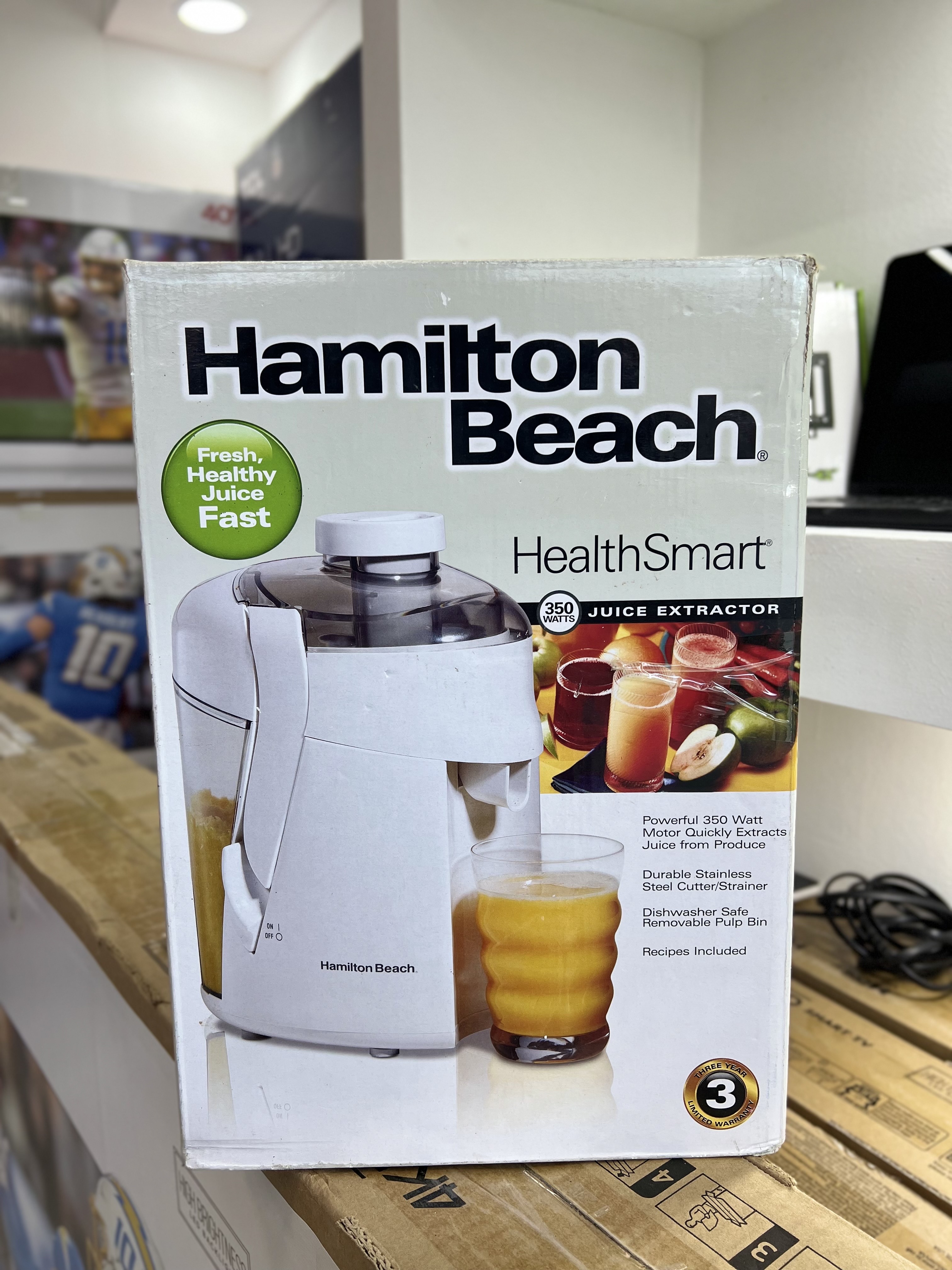 cocina - extractor de frutas extractor de jugo hamilton Beach nuevo  0
