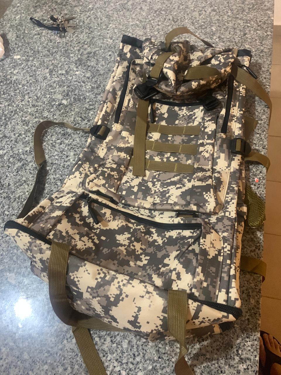 carteras y maletas - Mochila de acampar y hiking 100L waterproof 0