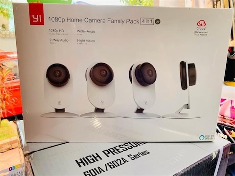 camaras y audio - Set 4 Camaras Wifi. YI HOMME 3