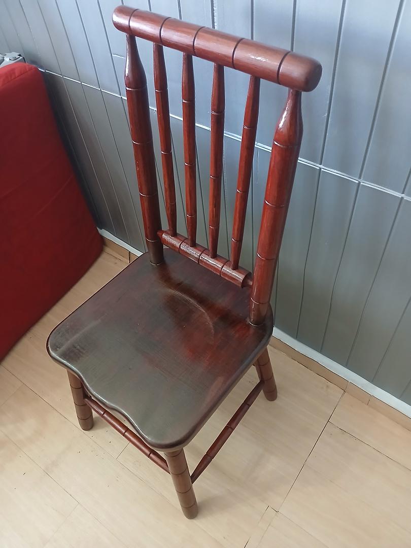 muebles y colchones - silla madera 1