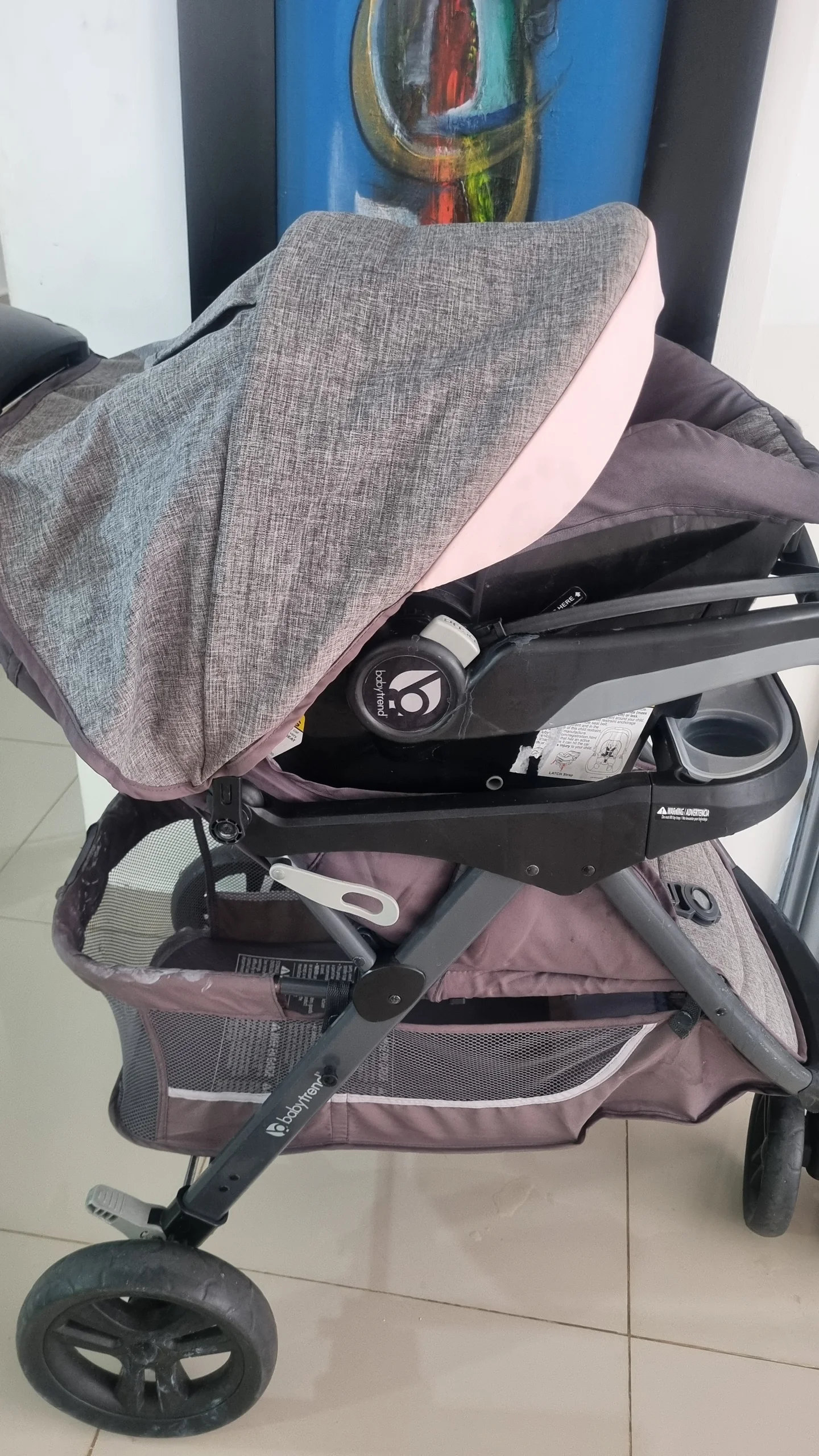 coches y sillas - coche con silla de carro