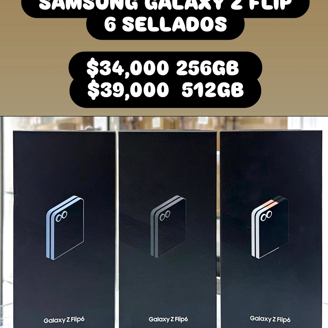 celulares y tabletas - Samsung z flip 6 256 GB 