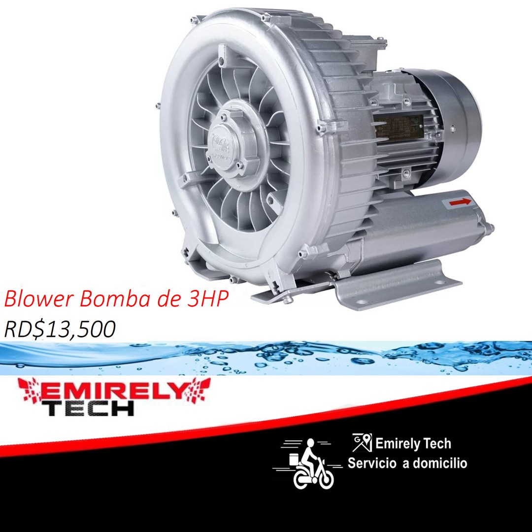 equipos profesionales - Oxigenador para estanques de peces Blower aireador de peces 3HP Aireador de 3HP 0