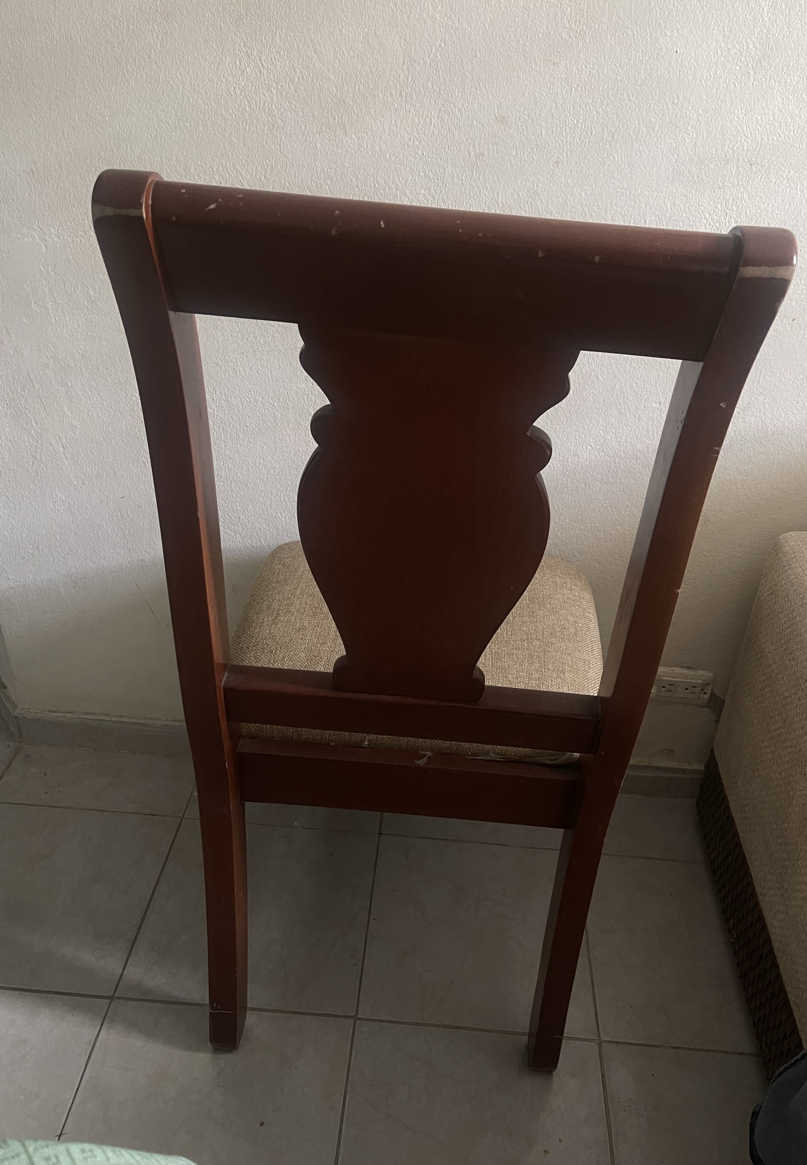 muebles y colchones - comedor de 4 sillas  3