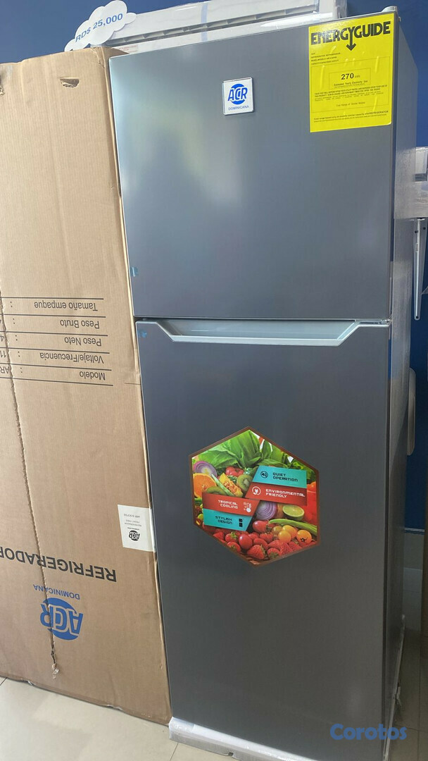 electrodomesticos - 
NEVERA ACR DOMINICANA DE 10 PIES NUEVA DE CAJA
