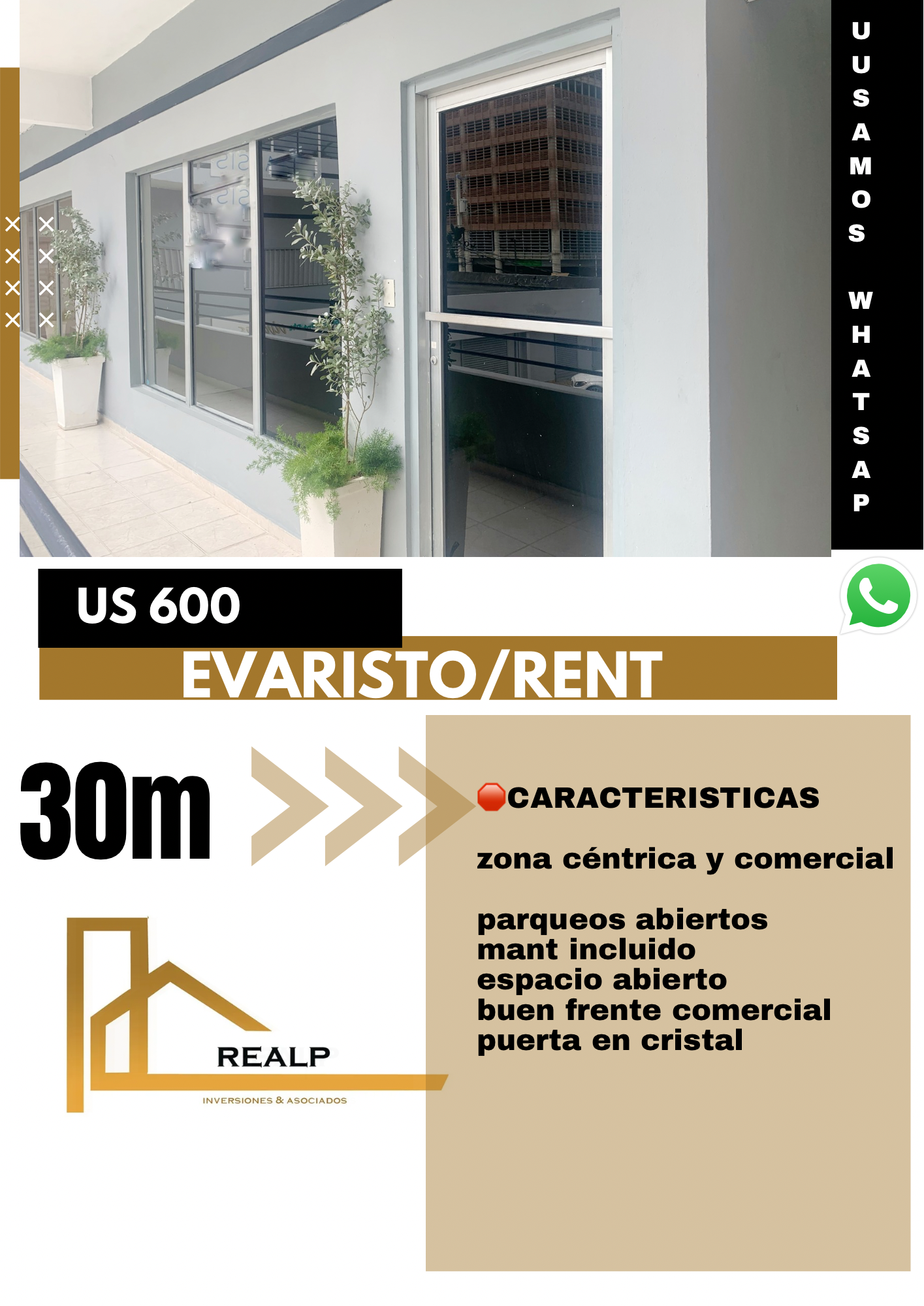 oficinas y locales comerciales - Local céntrico en Evaristo 0