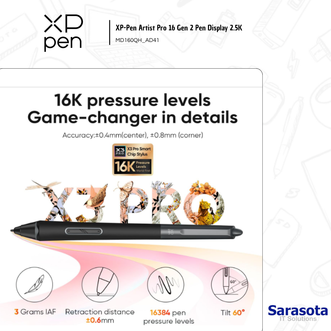 accesorios para electronica - XP-Pen Artist Pro 16 Gen 2 Pen Display 2.5K 3