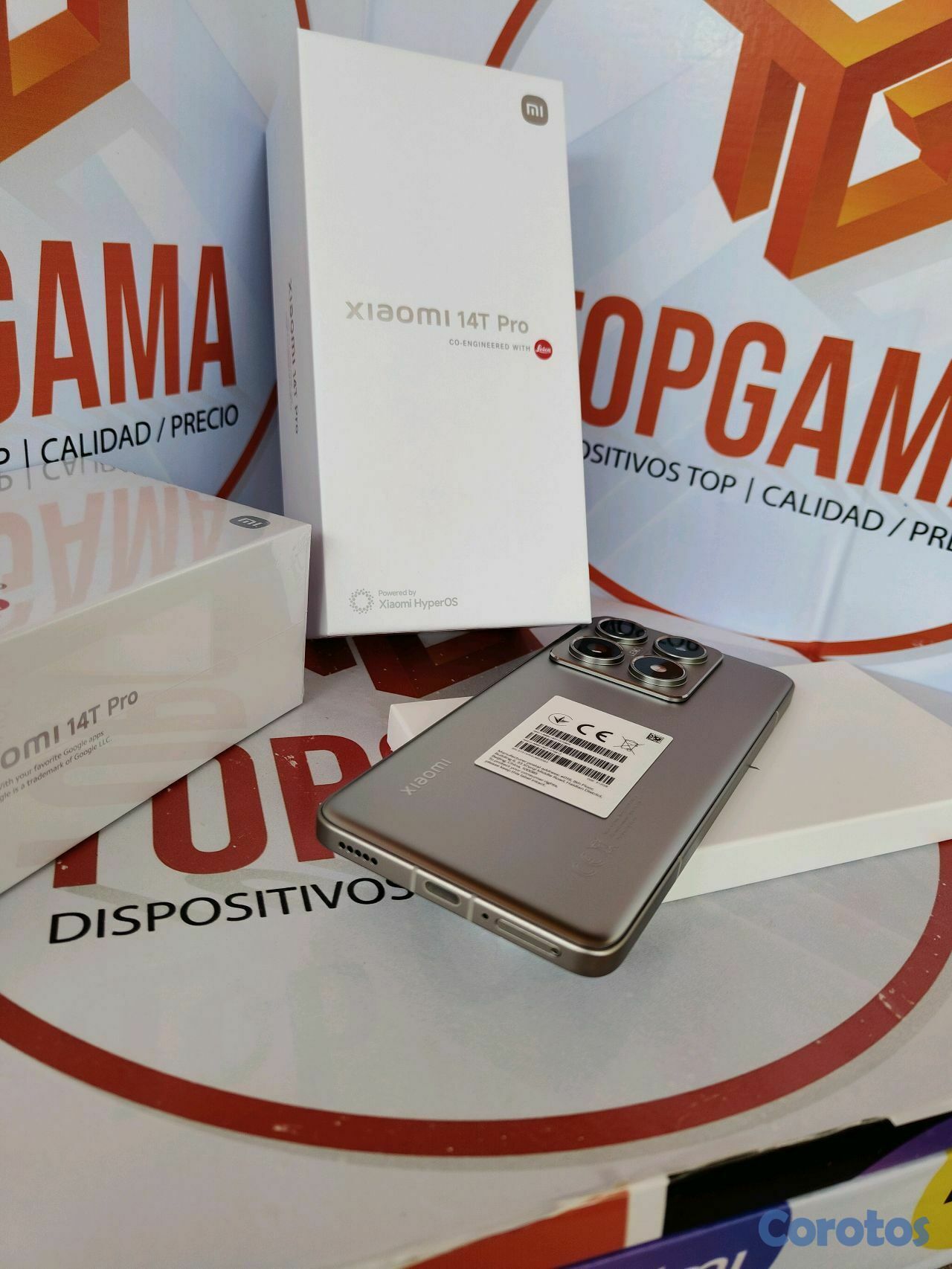 celulares y tabletas - XIAOMI 14T PRO 5G, 12 GB RAM 512 GB ROM  4