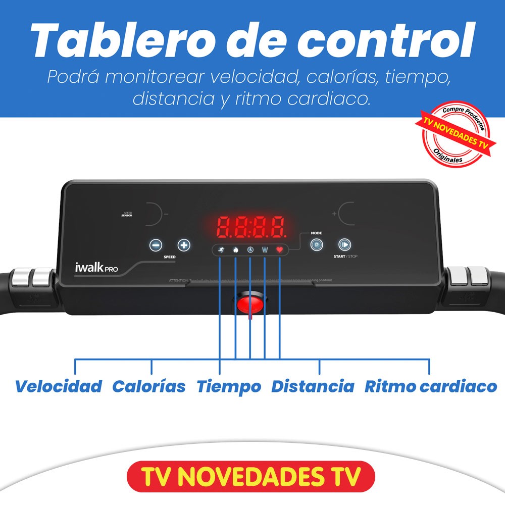 deportes - CAMINADORA ELECTRICA PLEGABLE I WALK 2