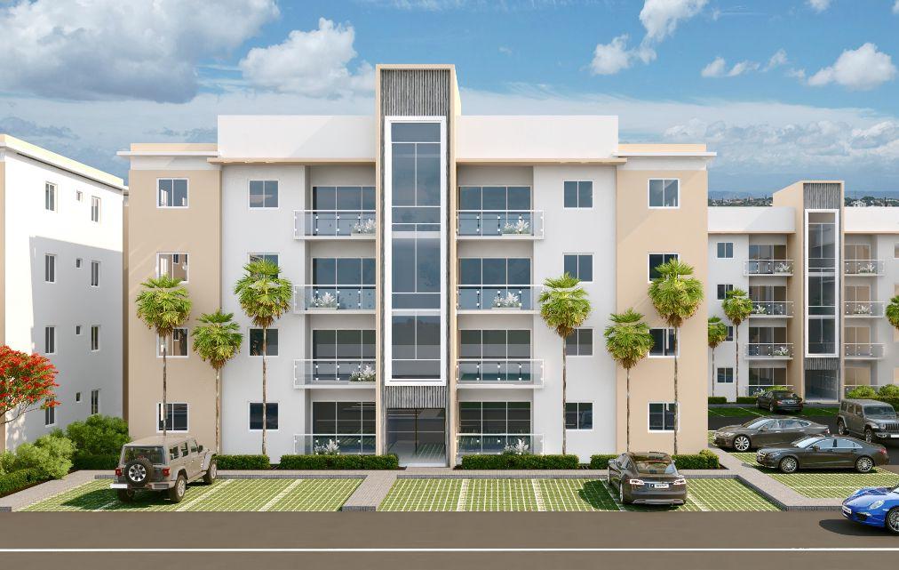 apartamentos - Apartamento de venta en planos, Autopista Duarte 0