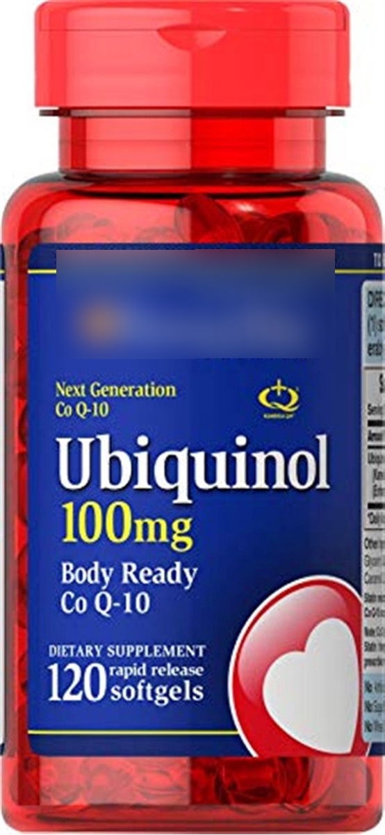 Salud y Equipamiento Médico - Ubiquinol 100mg Puritan's Pride Apoya La Salud Del Corazon 1