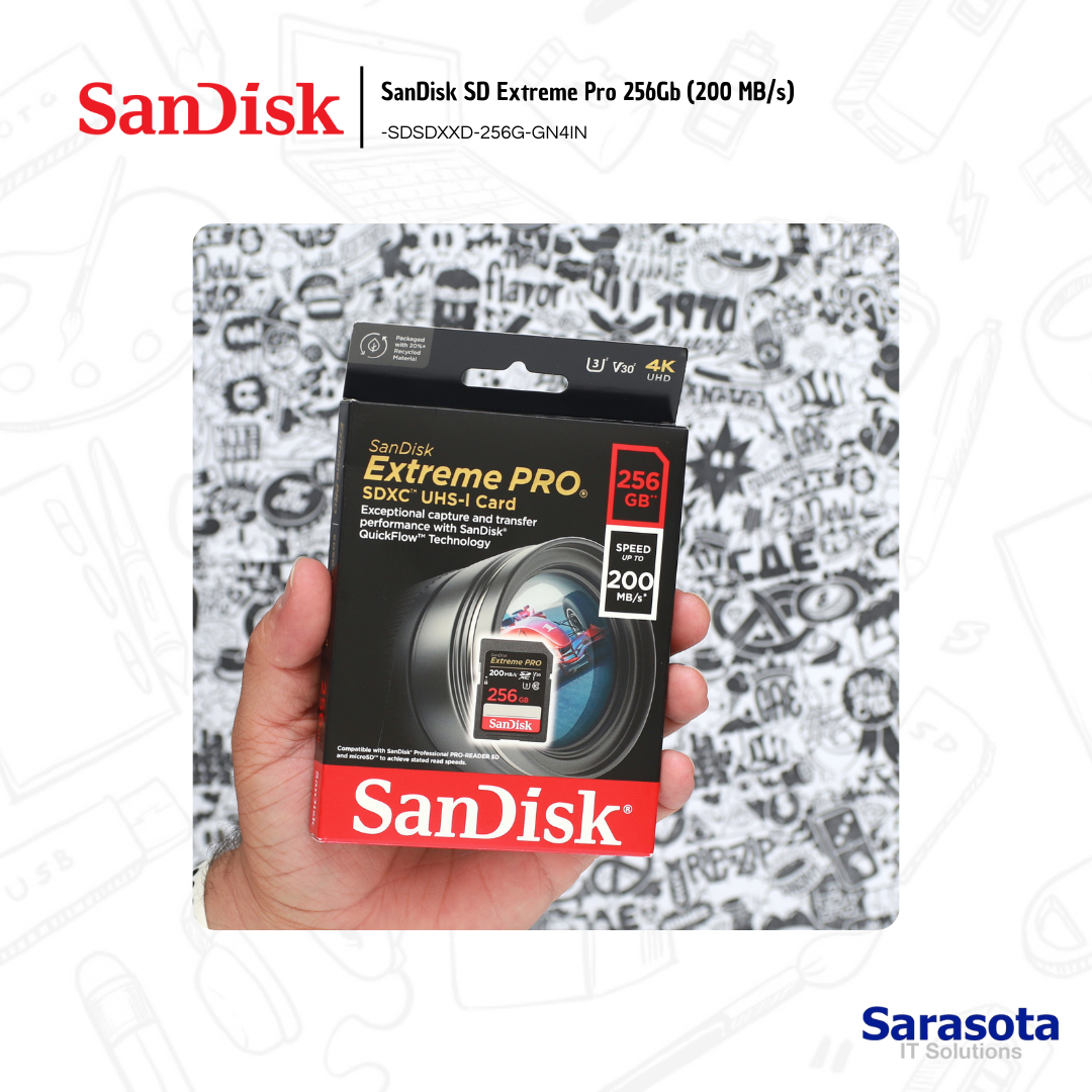 accesorios para electronica - Memoria SD 256Gb SanDisk Extreme Pro (200 MB/s) 1