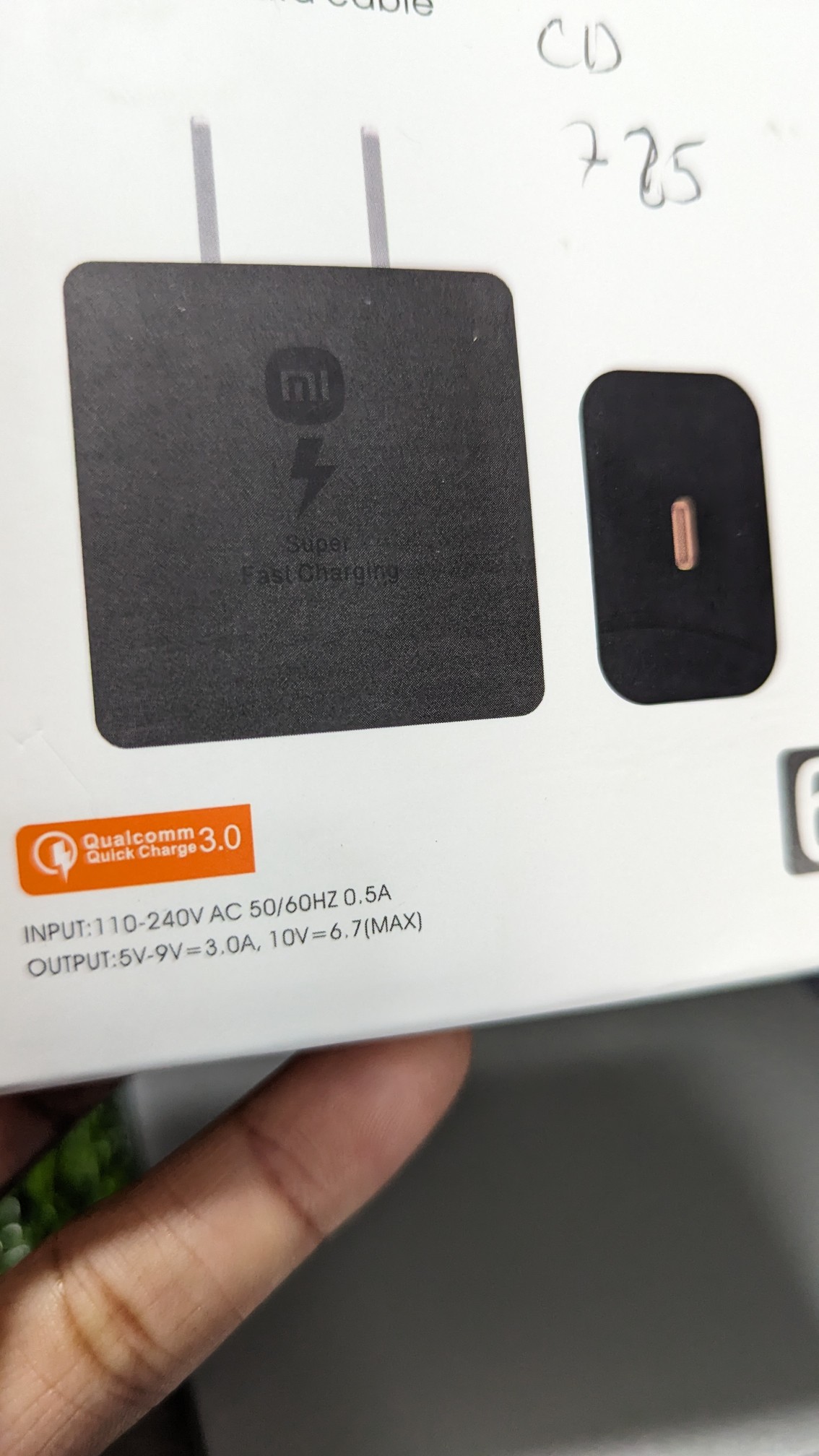 celulares y tabletas - Cargador Xiaomi
