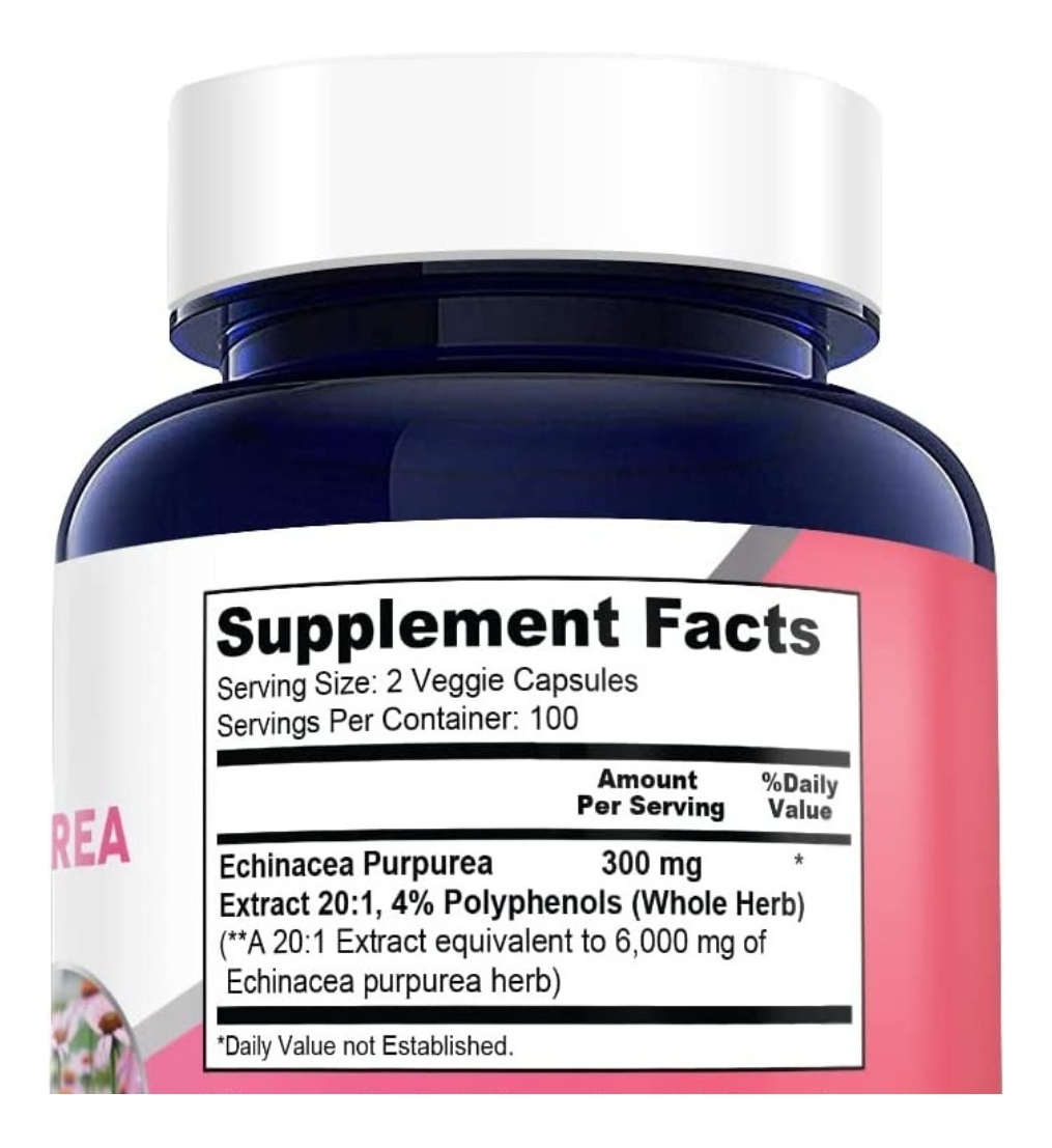 Salud y Equipamiento Médico - Equinacea  300  Mg Nusapure 1