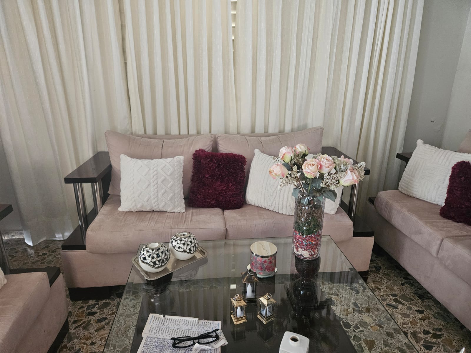 muebles y colchones - Hermoso juego de muebles y comedor de caoba 4