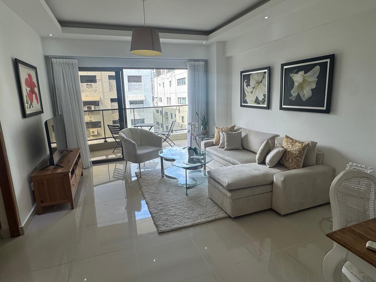 apartamentos - Amueblado Full En Piantini Piso Alto 9