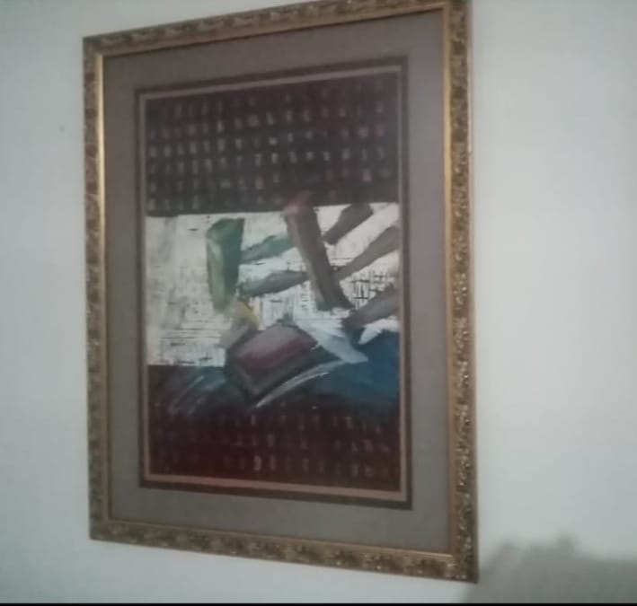 arte y antigüedades - Cuadro de Luz Severino 0