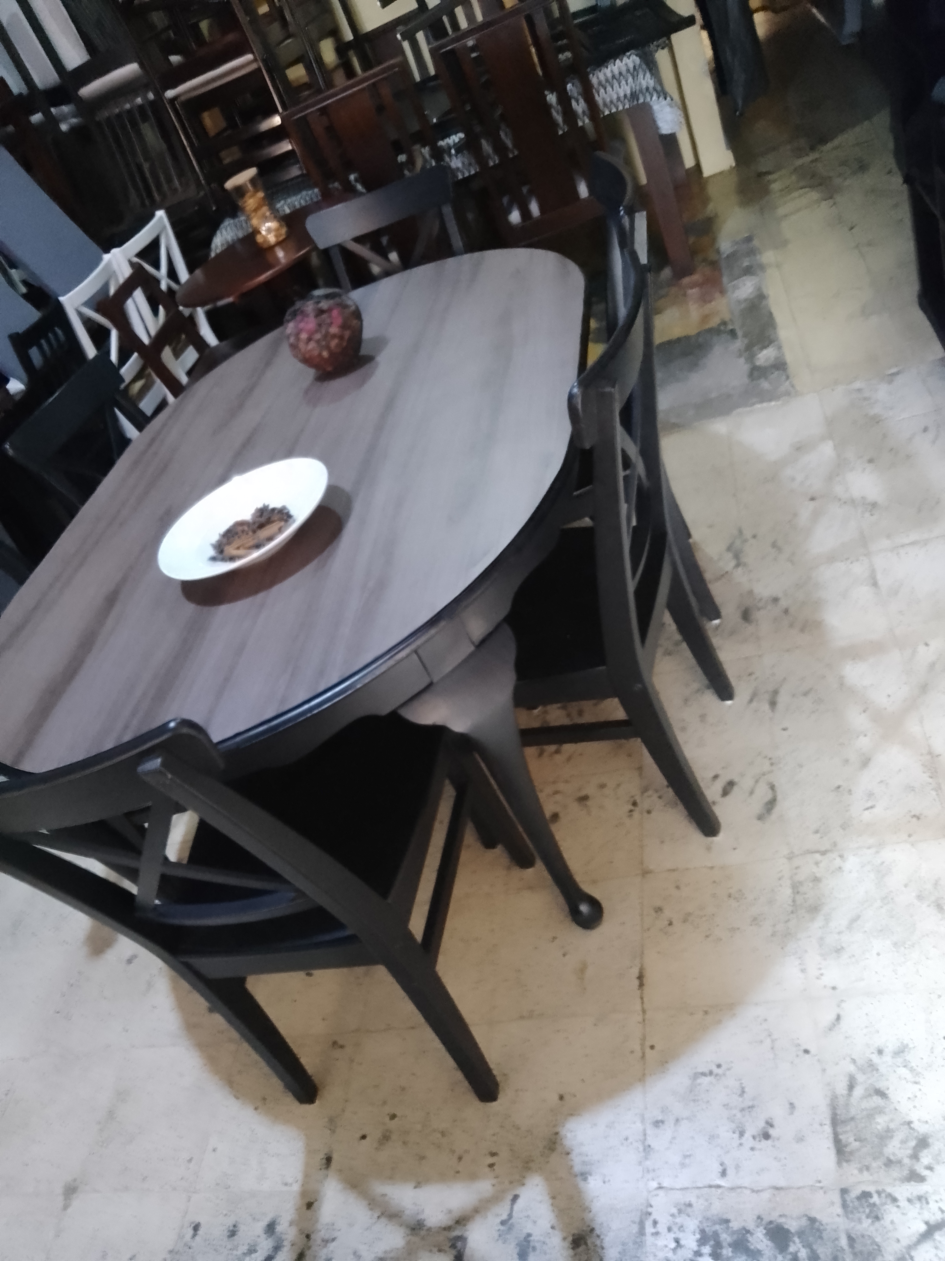 muebles y colchones - comedor usado 6 sillas importados ni roto ni flojo bien de pintura  3