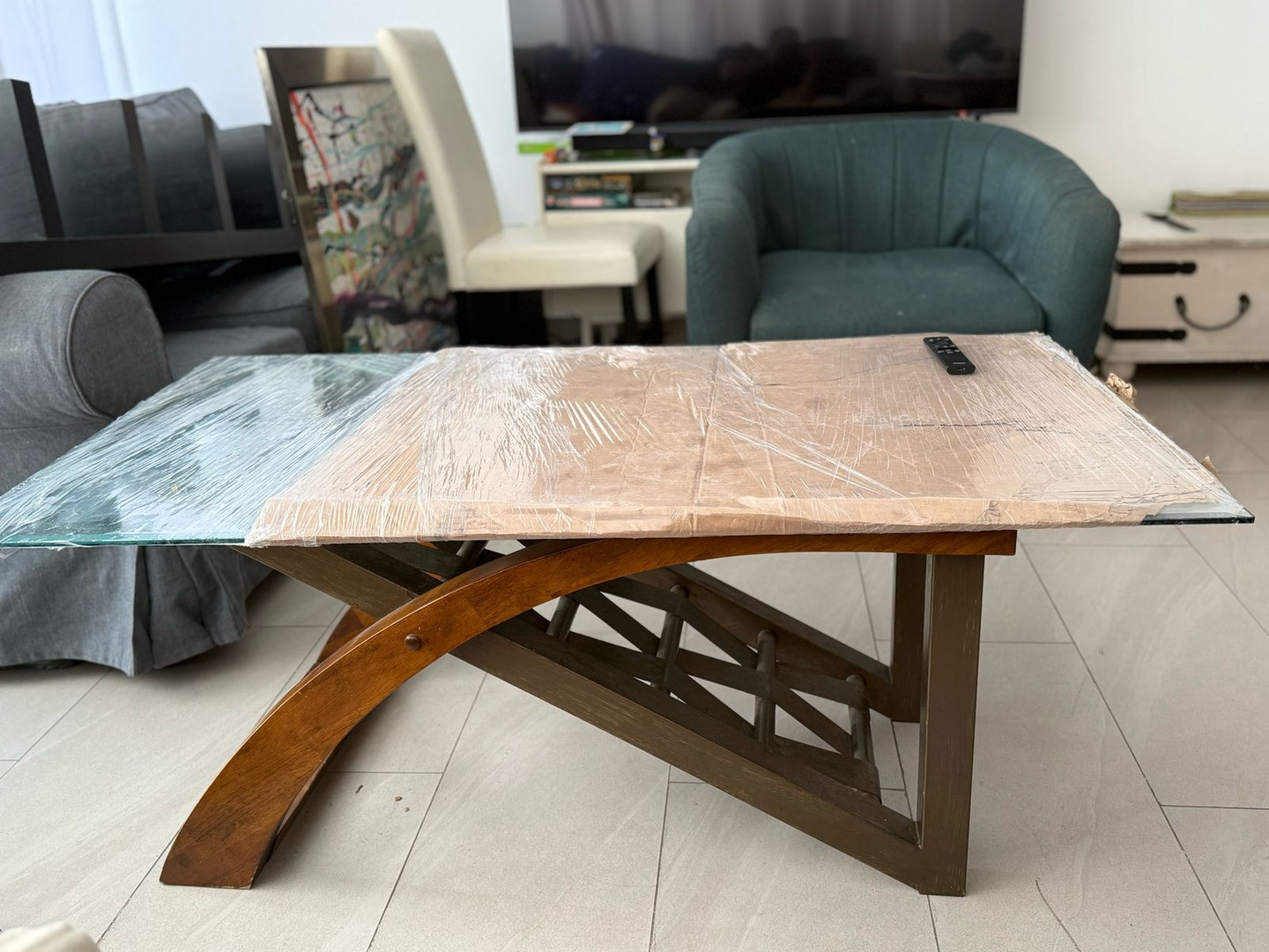 muebles y colchones - mesa de Centro 1