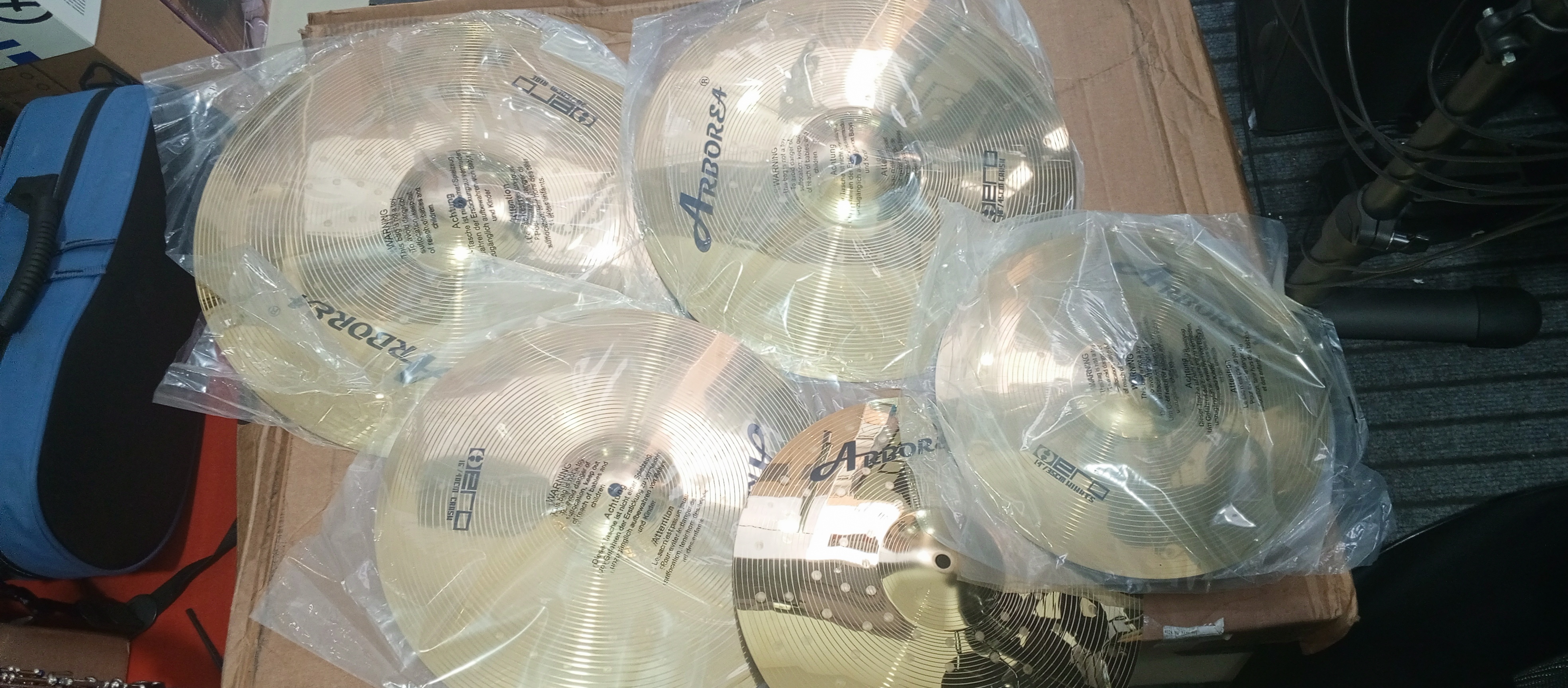 instrumentos musicales - Platillos para Batería en venta  2