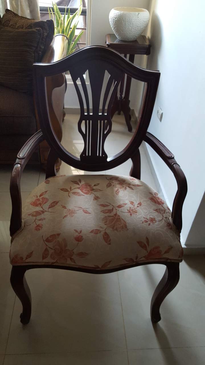 muebles y colchones - Dos Butacas en caoba 2