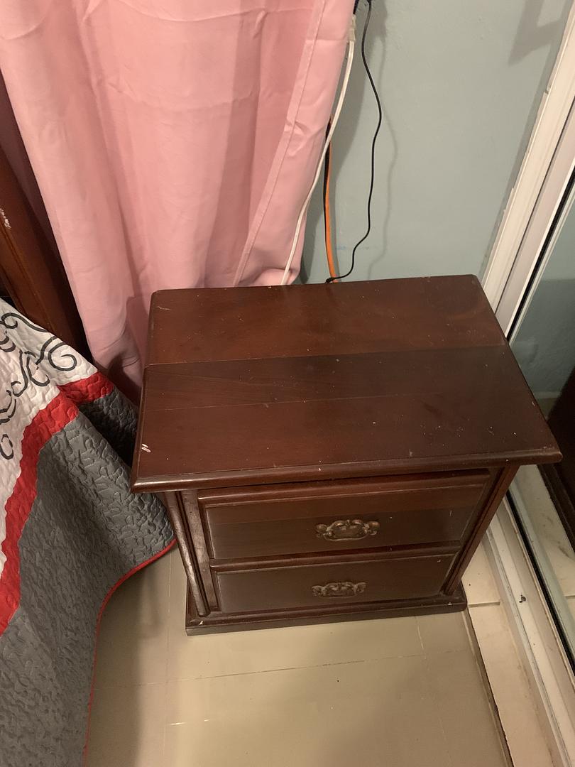 muebles y colchones - gavetero con mesitas de noche  4