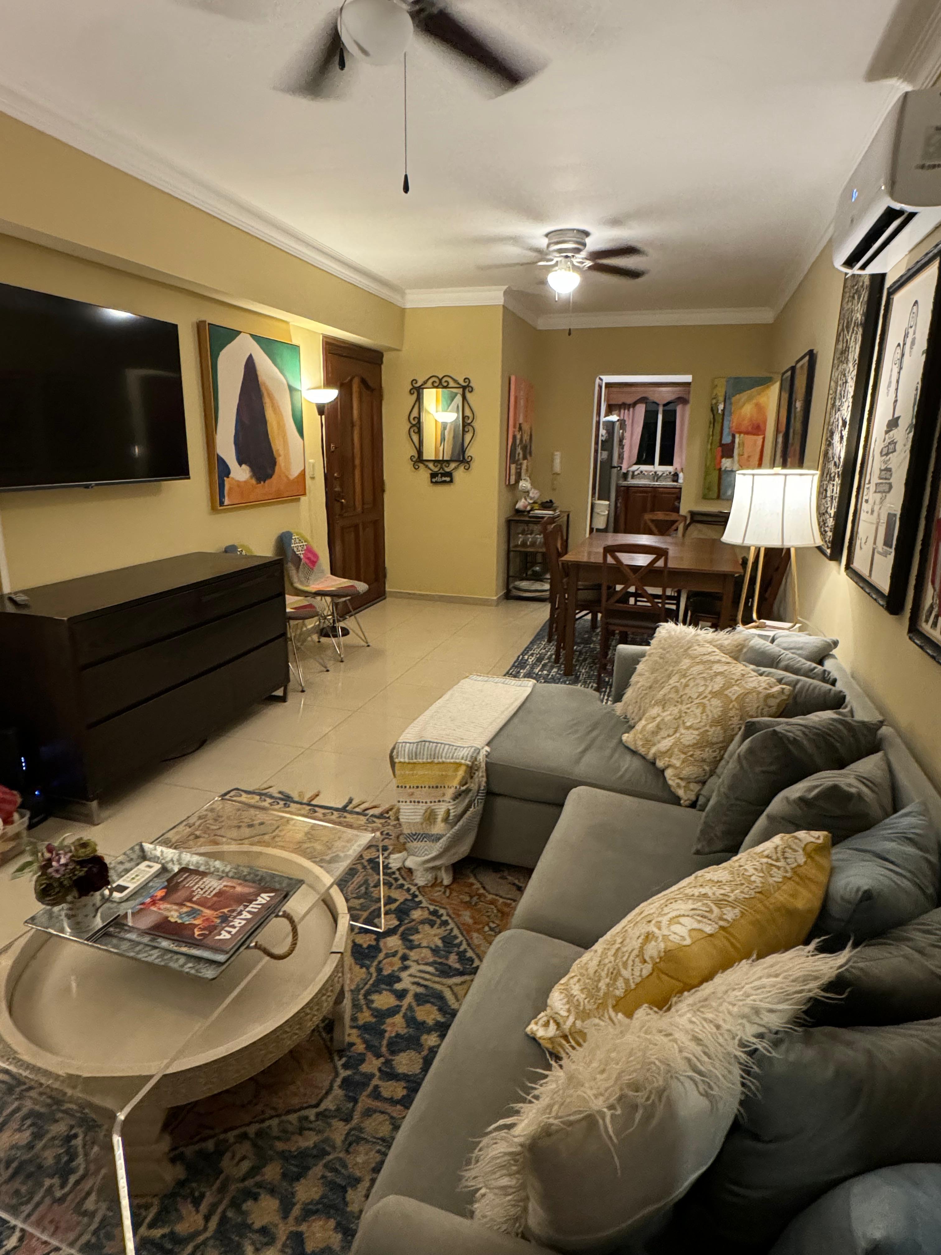 apartamentos - Alquilo Apartamento Gazcue 