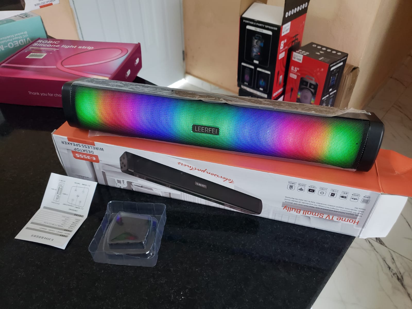 camaras y audio - Bocina barra de sonido