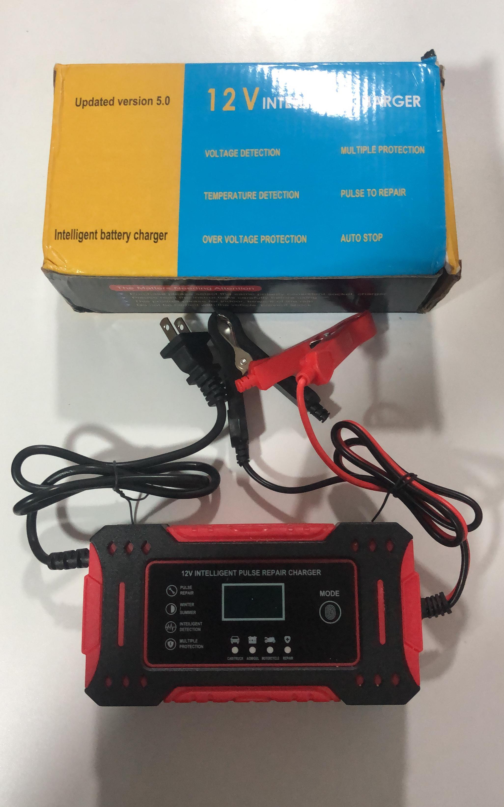 accesorios para vehiculos - 🔋 Cargador de Batería Inteligente 12V 