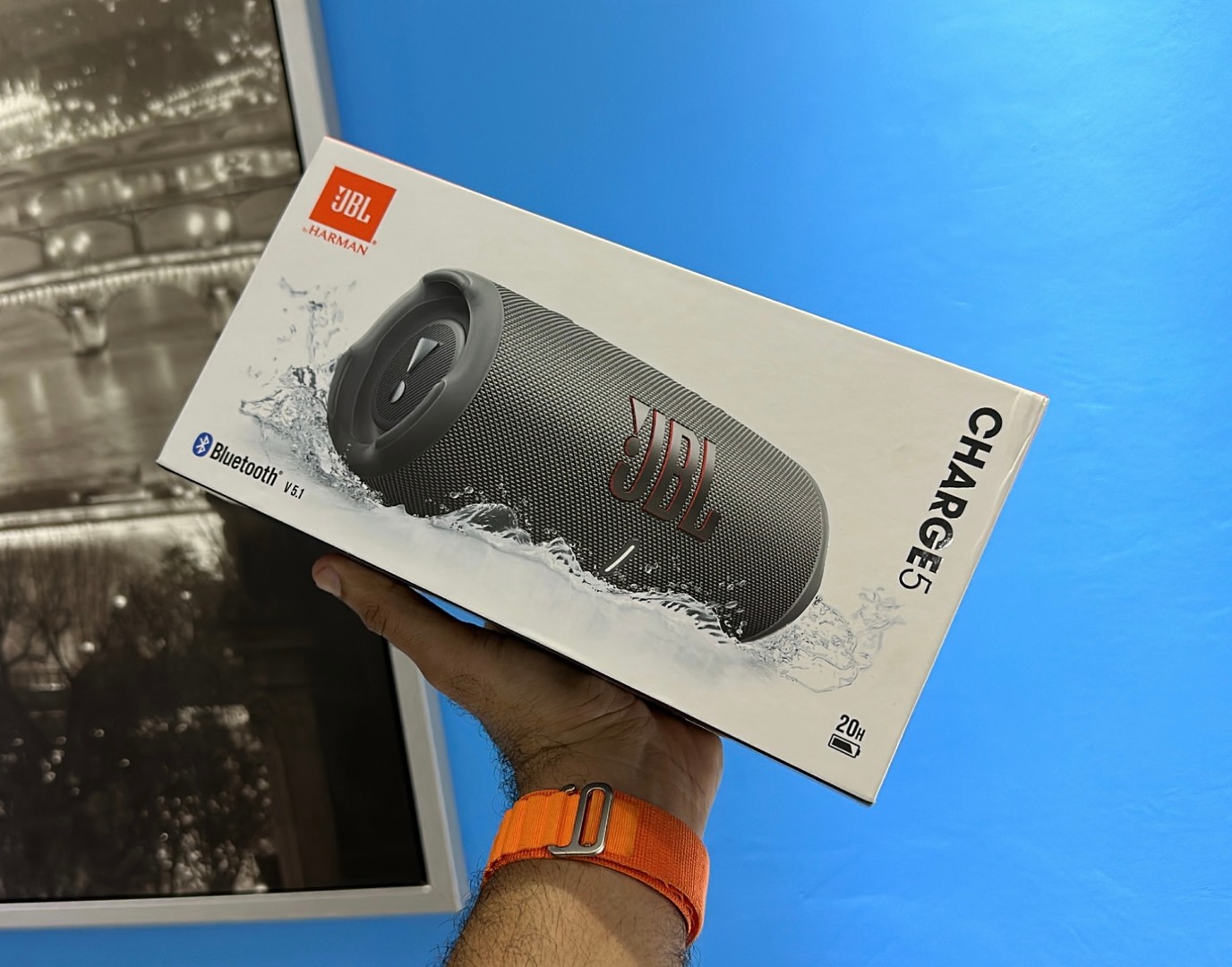 celulares y tabletas - Vendo Bocinas JBL CHARGE 5 Gray Nuevas Selladas, Originales , RD$ 10,995 NEG