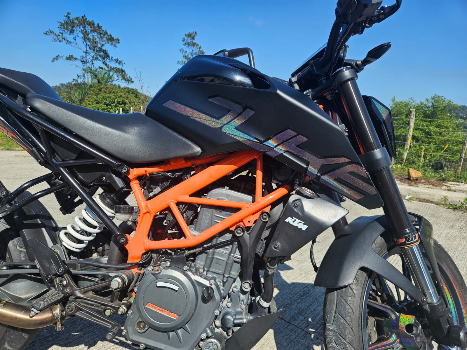 motores y pasolas - KTM DUKE 390 AÑO 2017 1