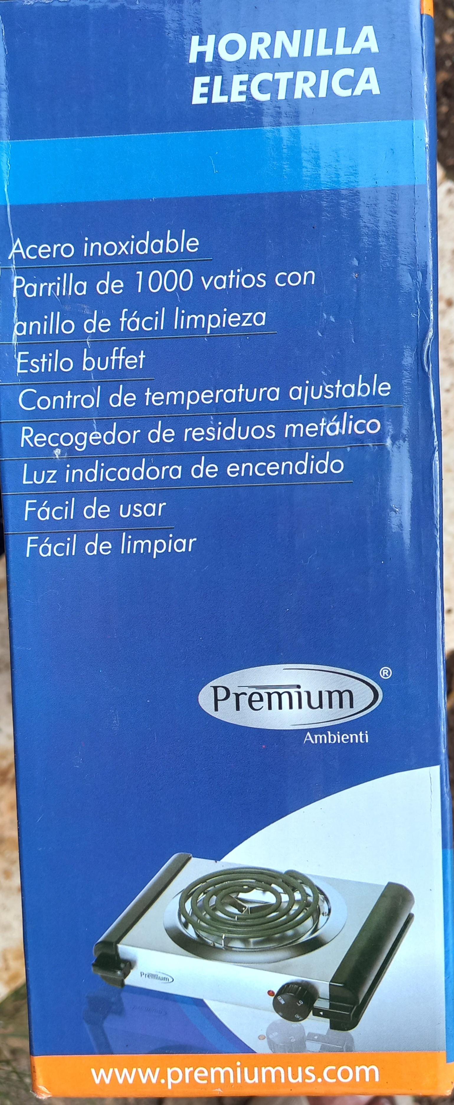 cocina - HORNILLA ELECT TIPO BUFFET  MOD. PEB 135 1