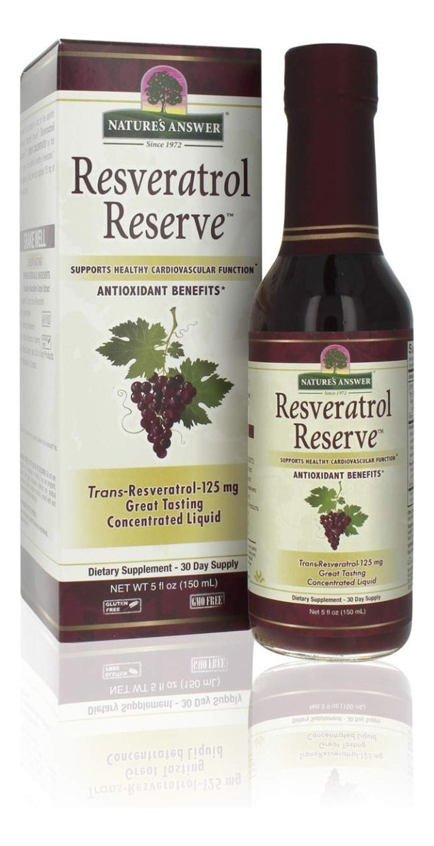 Salud y Equipamiento Médico - Resveratrol Liquido Sin Alcohol