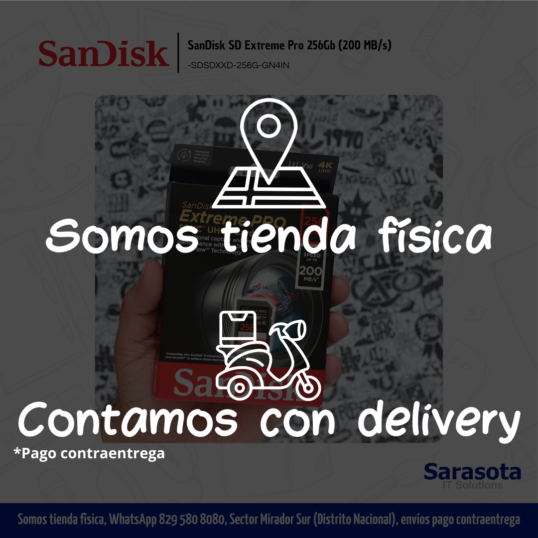 accesorios para electronica - Memoria SD 256Gb SanDisk Extreme Pro (200 MB/s) 2