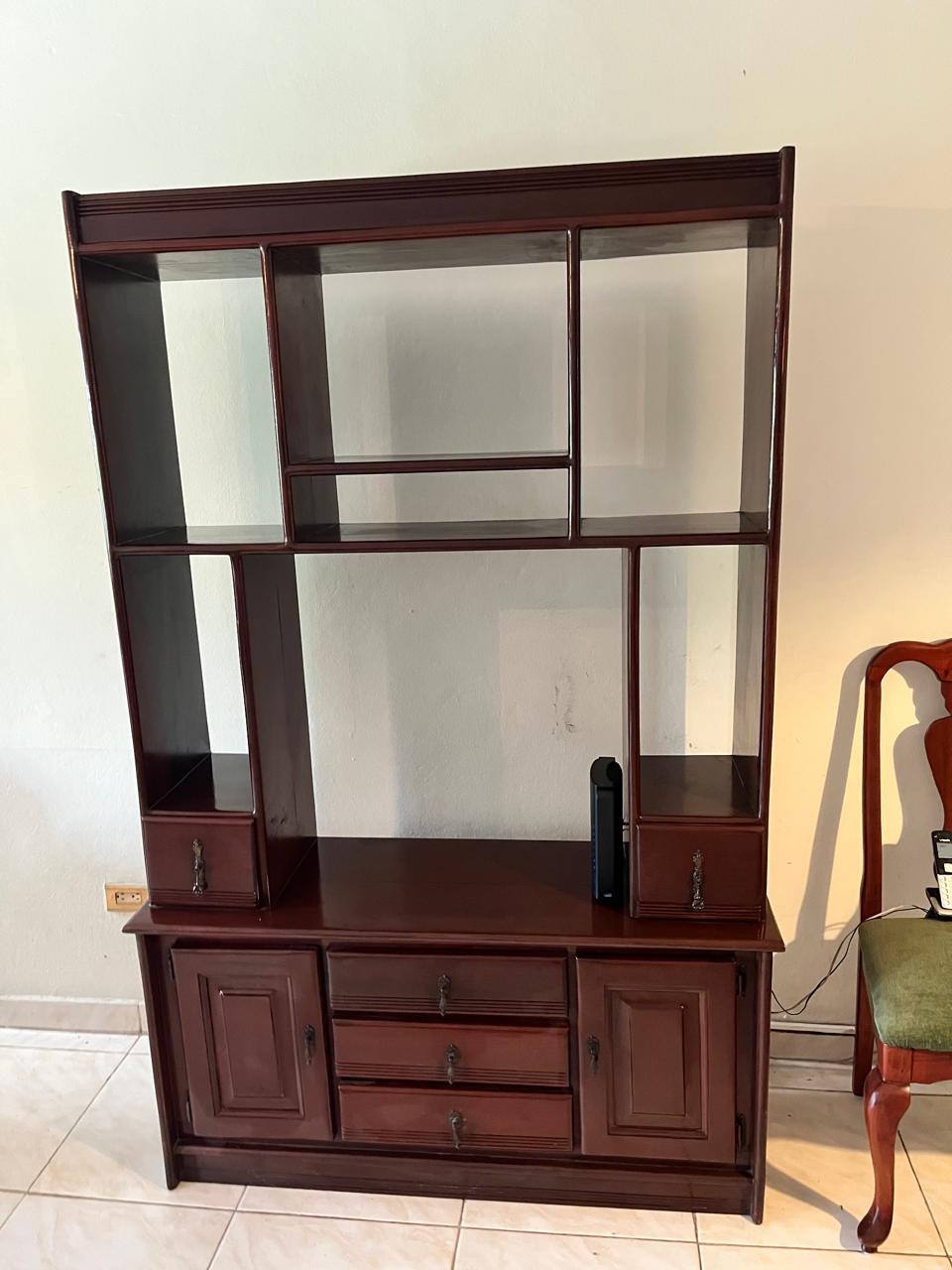 muebles y colchones - Estantería de caoba 0