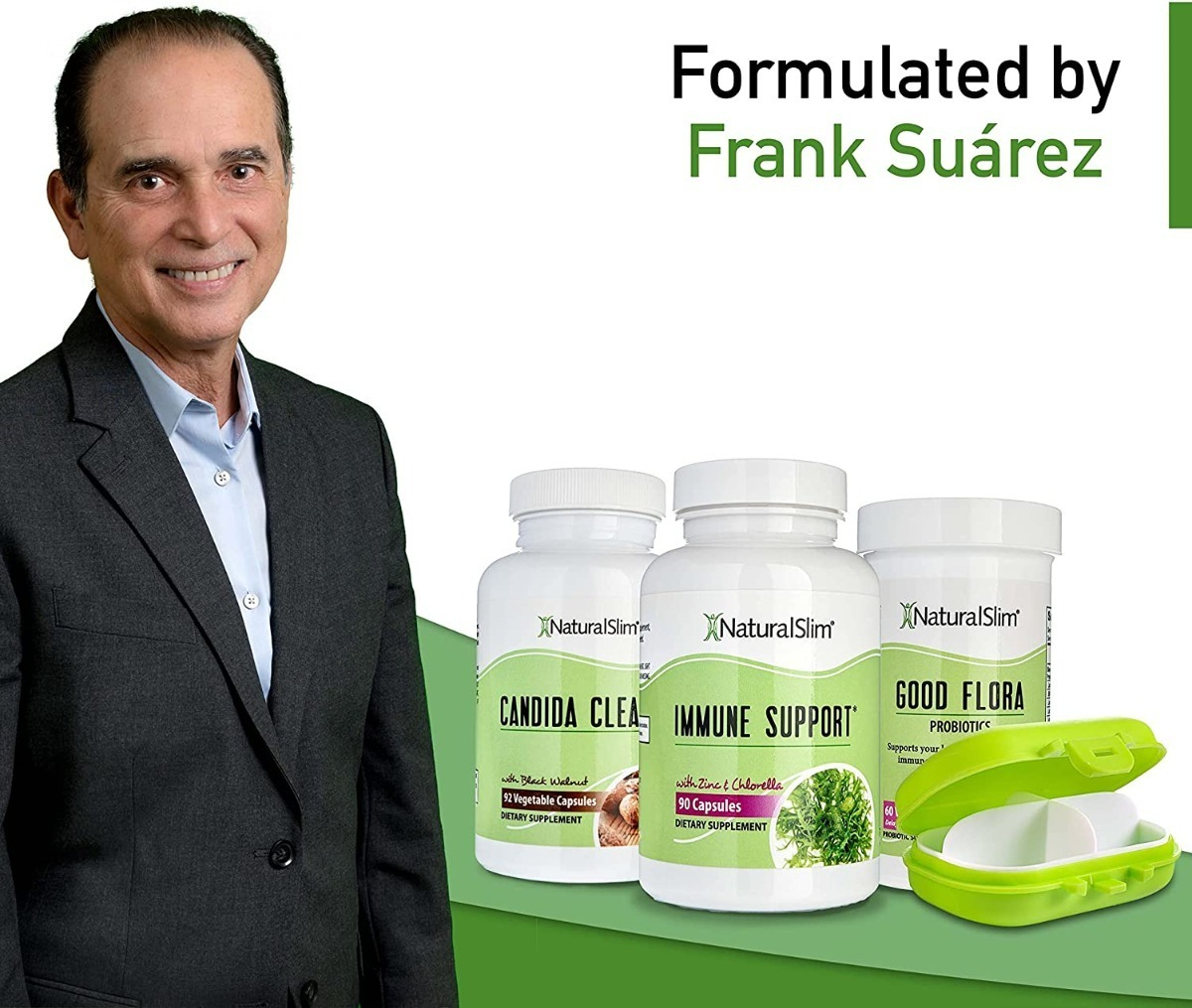 Salud y Equipamiento Médico - Tratamiento Naturalslim Kit Candiseptic Metabolismo Completo 8
