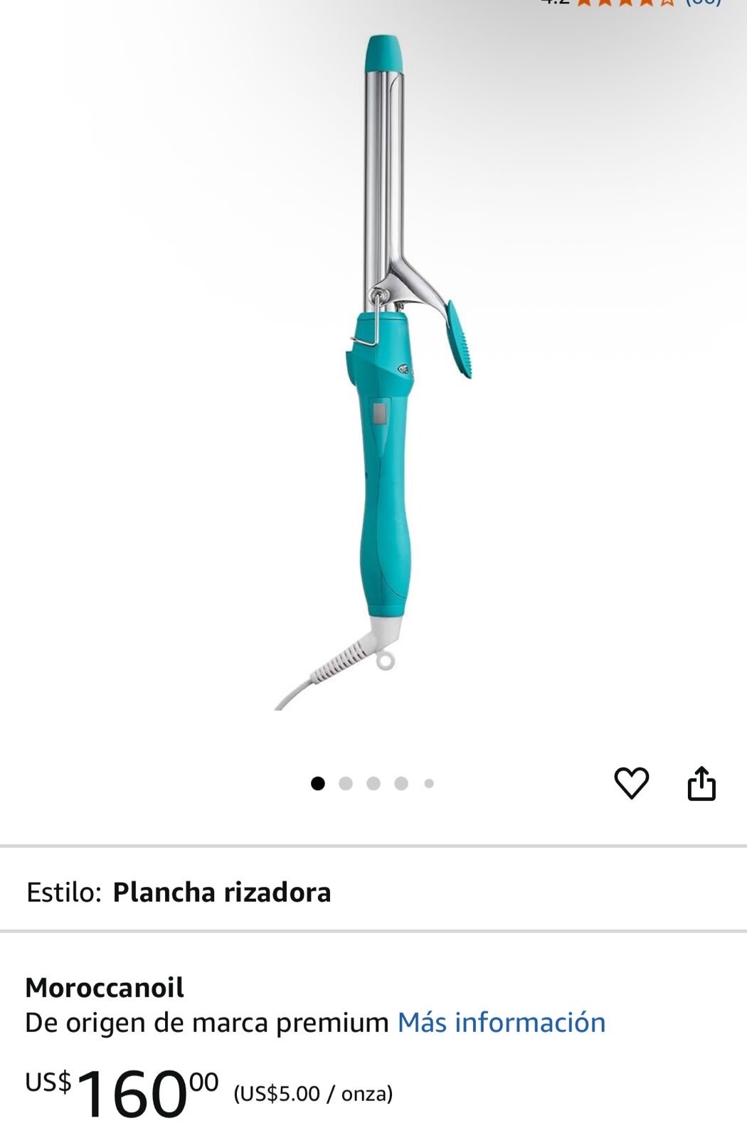 salud y belleza - Moroccanoil Rizador de titanio Everlasting Curl