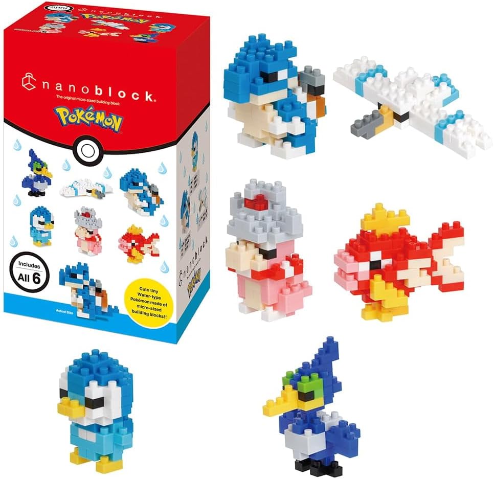 juguetes - Caja de Bloques para Armar Pokémon – Estilo LEGO 1