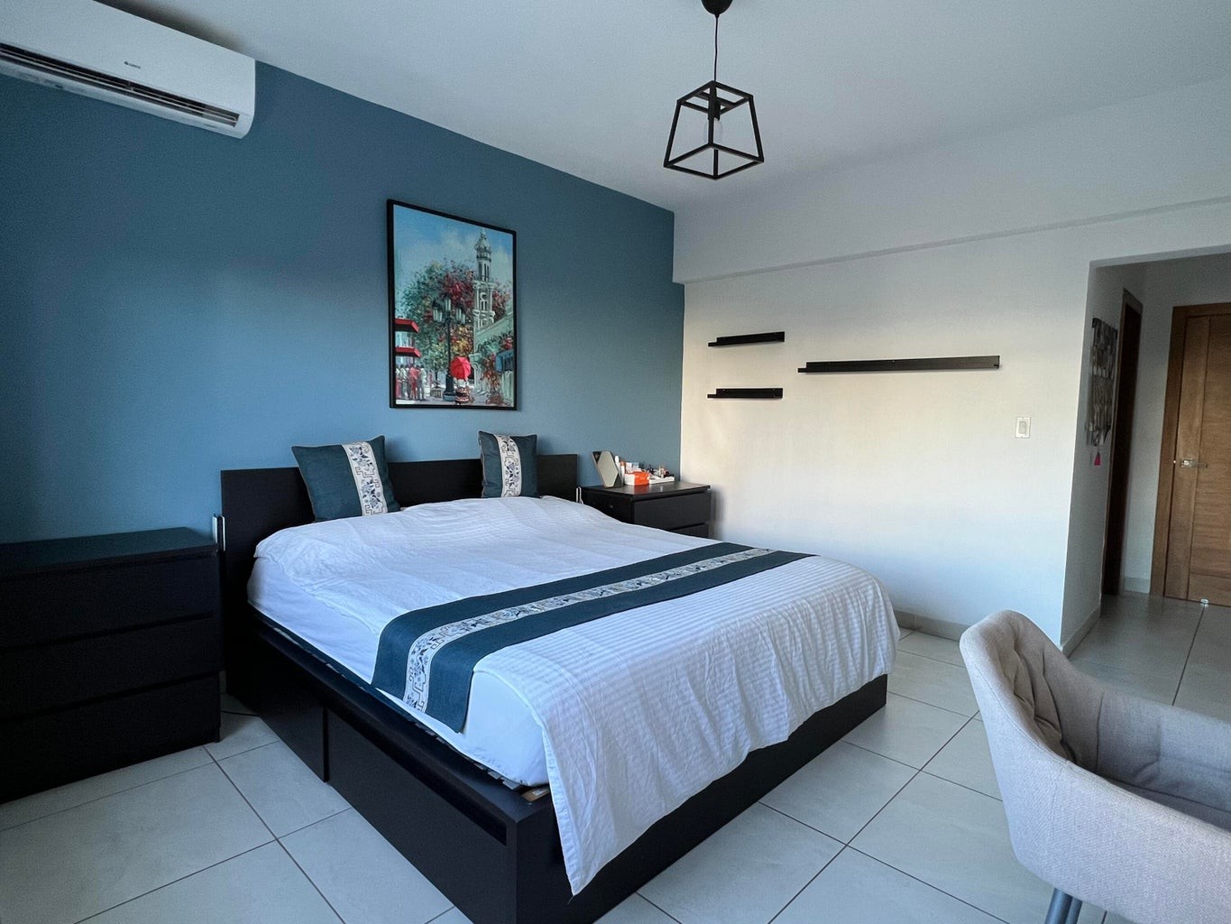 apartamentos - Apartamento de lujo cerca del colegio New Horizon amueblado de 3 habitación 4