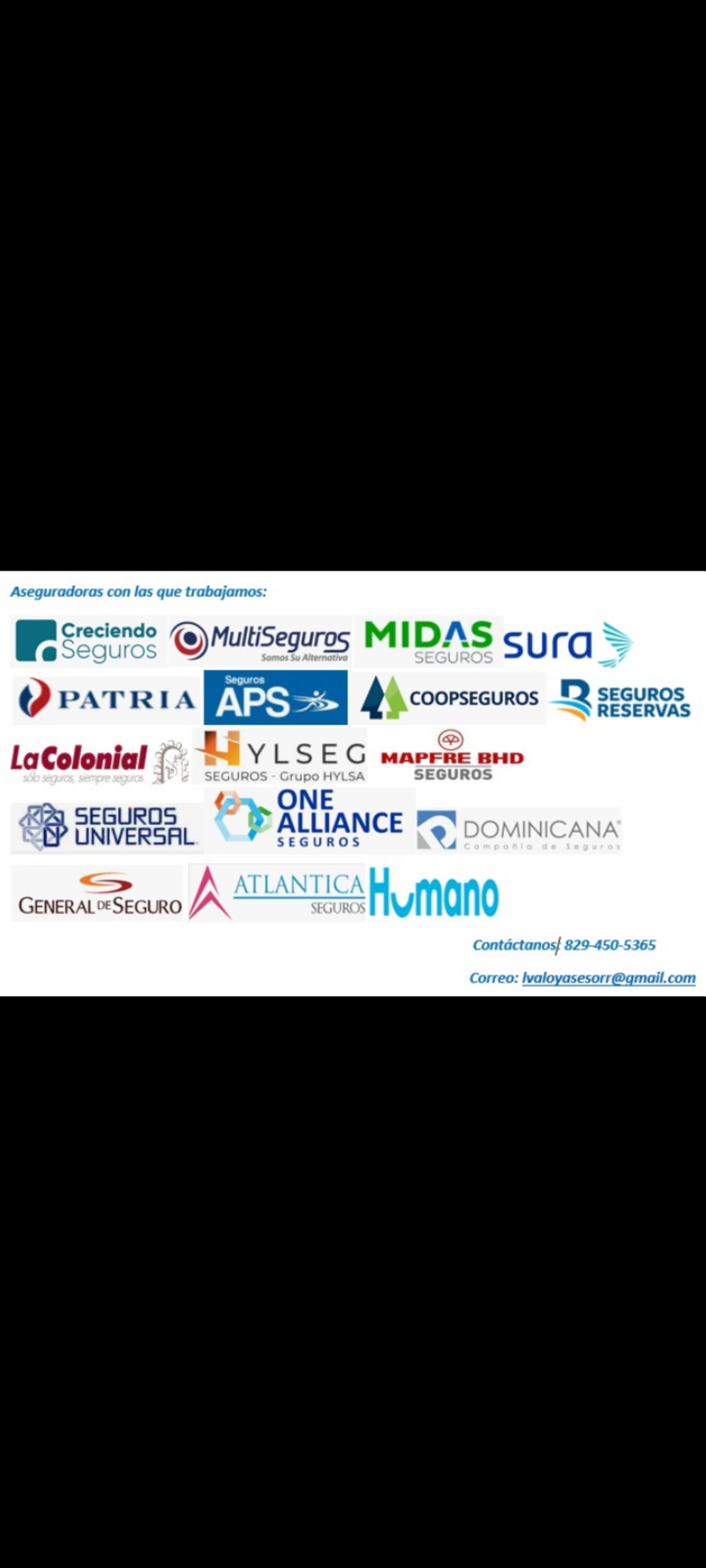 servicios profesionales - Corredor de Seguros  1